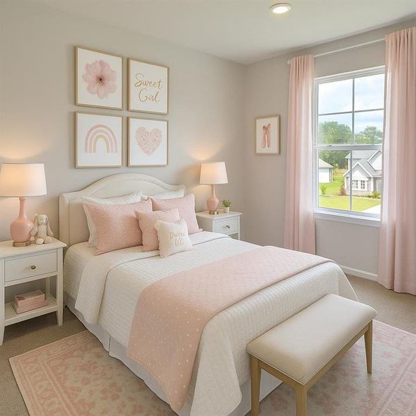 Furnished interior view inside a new home in , Commerce (Image 9).