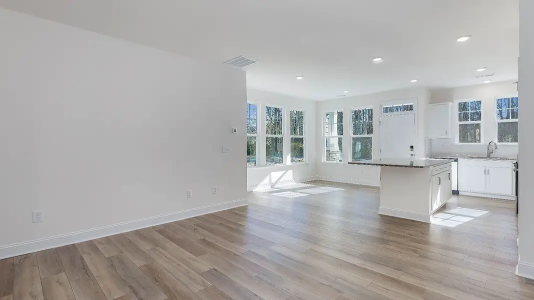 Furnished interior view inside a new home in Battle Bridge, Raleigh (Image 5).