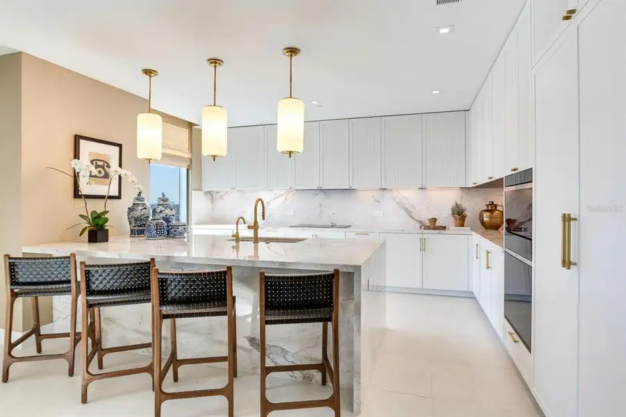 Furnished interior view inside a new home in The Ritz-Carlton Residences, Tampa (Image 35).