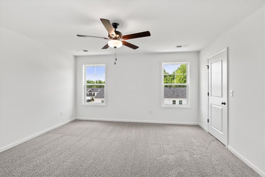 Spacious, unfurnished interior of a new home in Meece Townhomes, Easley (Image 14). Spacious, unfurnished interior of a new home in Meece Townhomes, Easley (Image 14).