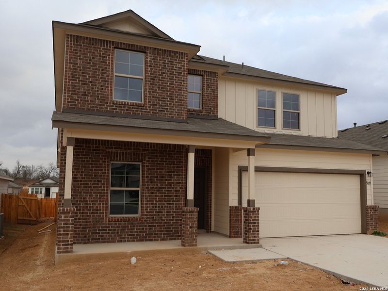 In-progress construction of a new home in Agave, San Antonio, TX (Image 29).