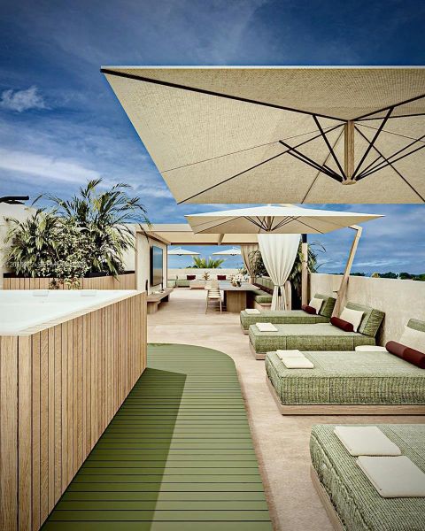 Exterior details and patio area of a home in , Miami (Image 16).