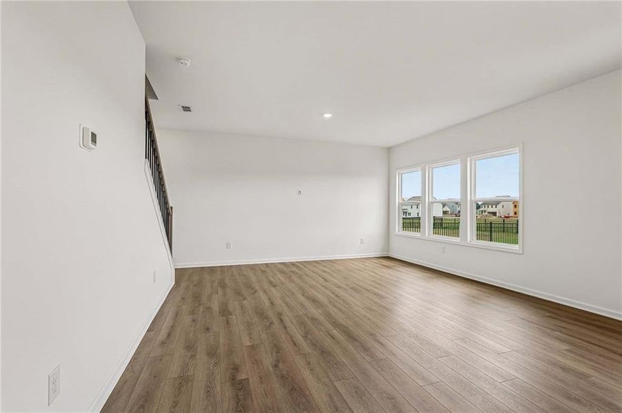 Spacious, unfurnished interior of a new home in Langston Reserve, Cartersville (Image 24).