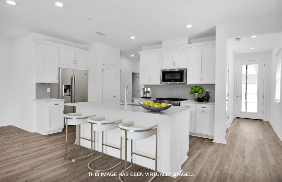Representative furnished interior of a home built from the Drayton Select by Pulte Homes in Lakeview Estates, Palm Coast (Image 8).
