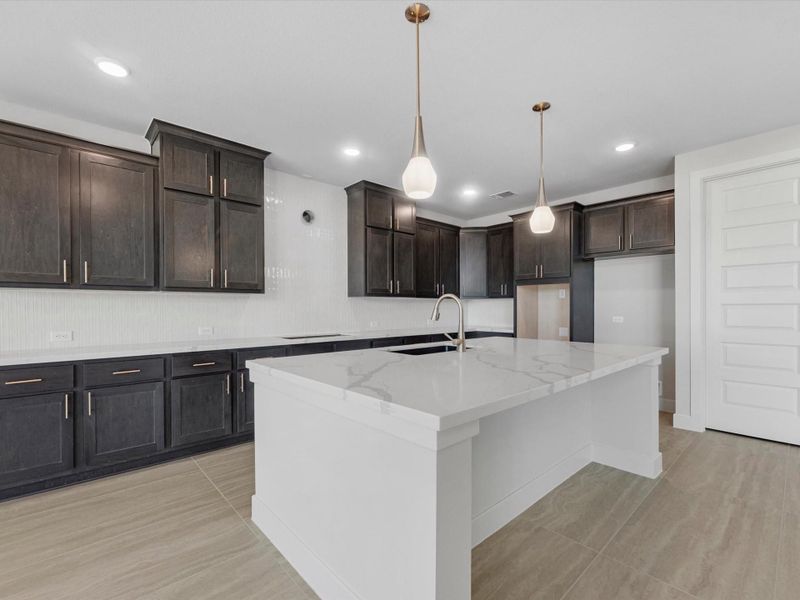 Furnished interior view inside a new home in COLTON®, Todd Mission (Image 11).