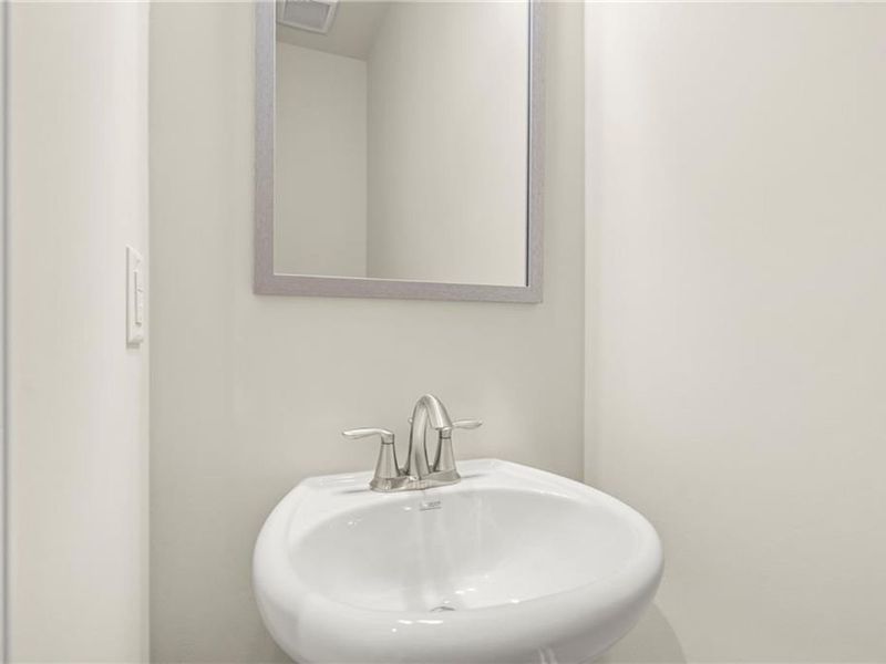 Close-up of interior finishes inside a home in The Village at Shallowford, Kennesaw (Image 17).