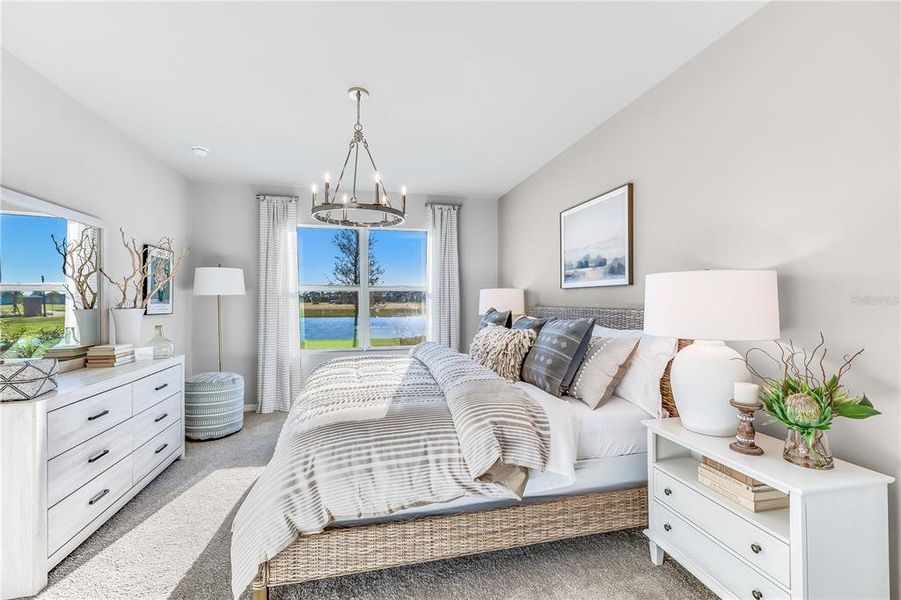 Furnished interior view inside a new home in Seagrass, Punta Gorda (Image 12).