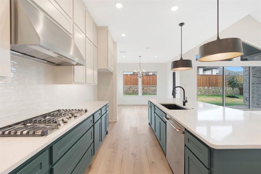 Furnished interior view inside a new home in Terraces – Estates, Rockwall (Image 8).