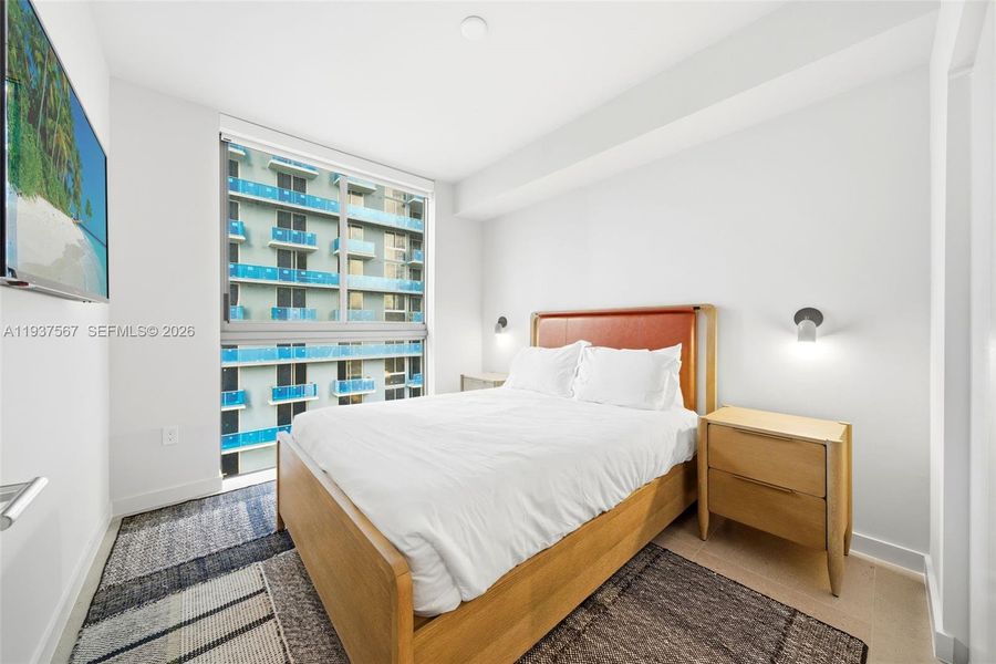 Furnished interior view inside a new home in , Miami (Image 17).