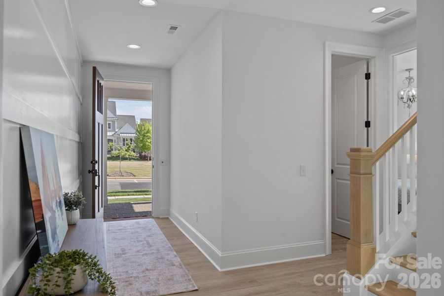 Guest suite is located to the right, immediately upon entry