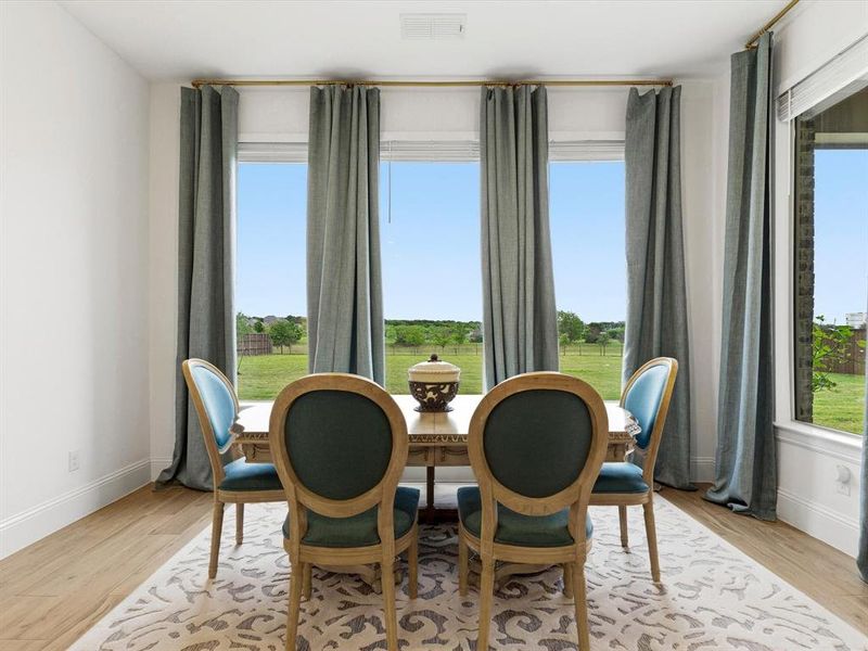 Furnished interior view inside a new home in Gean Estates, Keller (Image 27).