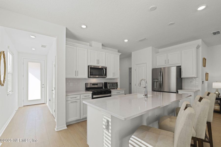 Furnished interior view inside a new home in , St. Augustine (Image 17).