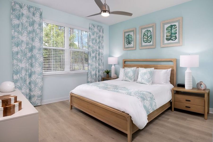 Representative furnished interior of a home built from the Mango by Minto Communities in Latitude Margaritaville Watersound, Panama City Beach (Image 8). Representative furnished interior of a home built from the Mango by Minto Communities in Latitude Margaritaville Watersound, Panama City Beach (Image 8).