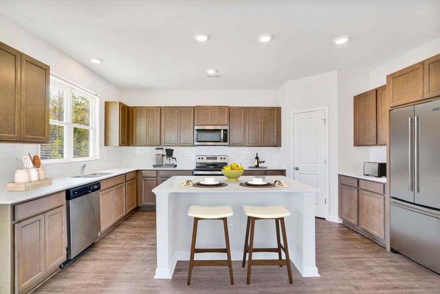 Representative furnished interior of a home built from the Metcalf by McKee Homes in Bedford, Raeford (Image 7).
