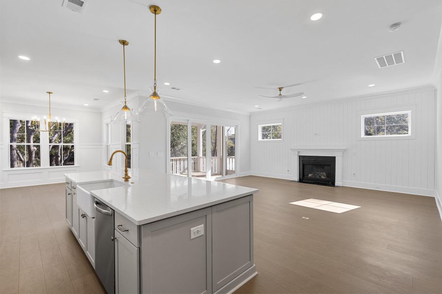 Furnished interior view inside a new home in , Mount Pleasant (Image 6).