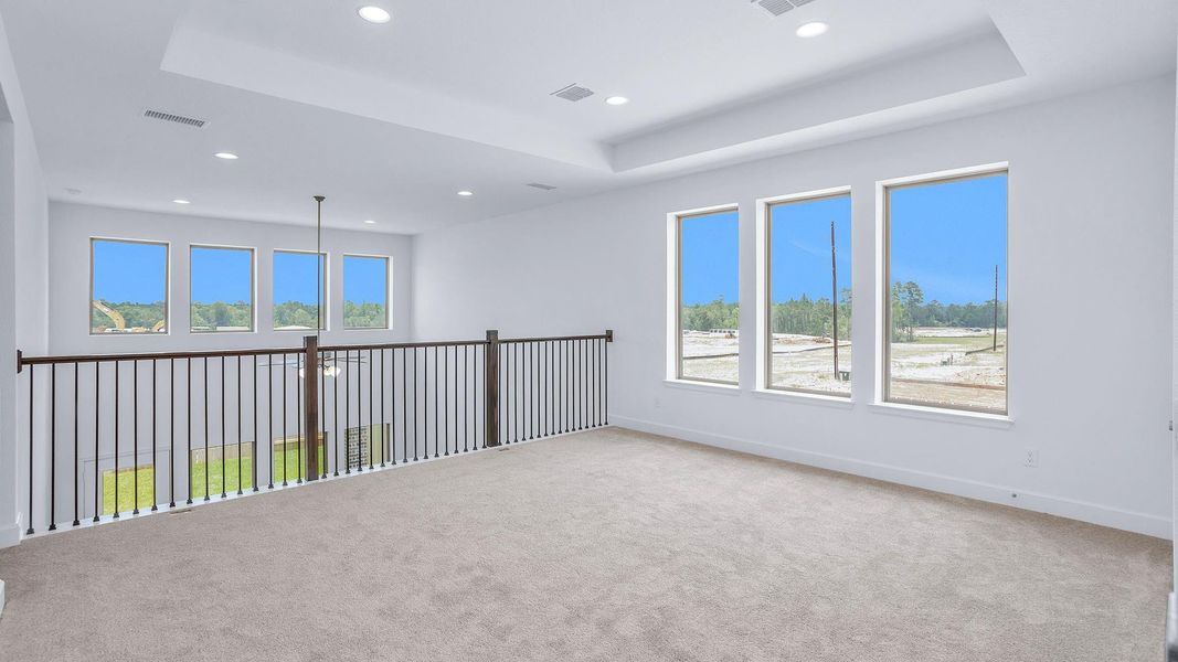 Spacious, unfurnished interior of a new home in Escondido, Magnolia (Image 14). Spacious, unfurnished interior of a new home in Escondido, Magnolia (Image 14).
