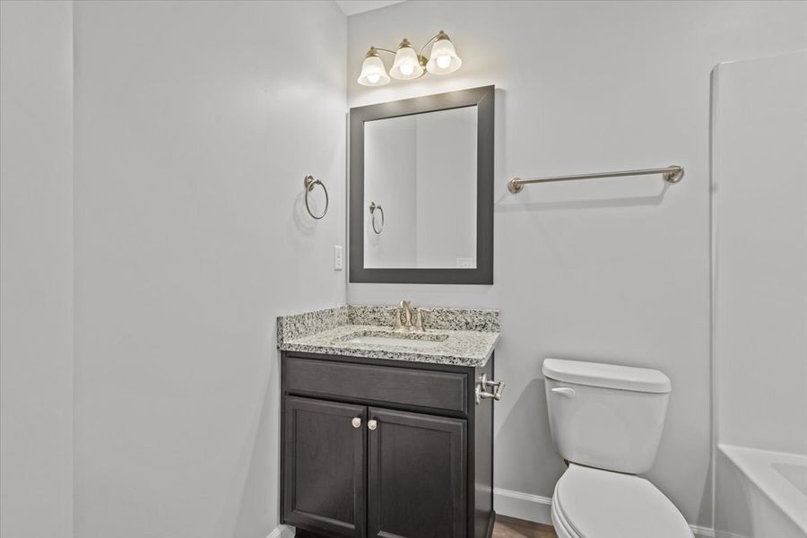 Representative furnished interior of a home built from the Ellison by Enchanted Homes in Hampshire Heights, Moore (Image 12).