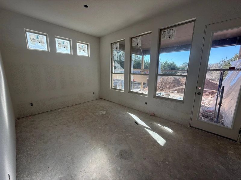 In-progress construction of a new home in Provence, Austin, TX (Image 16). In-progress construction of a new home in Provence, Austin, TX (Image 16).