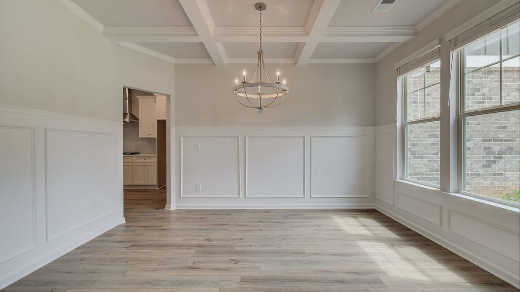 Representative furnished interior of a home built from the Meridian II by DRB Homes in Northcroft, Loganville (Image 6).