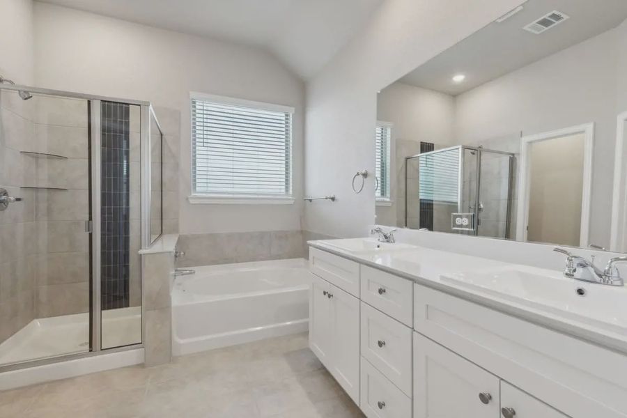 Furnished interior view inside a new home in Solterra Texas, Mesquite (Image 4).