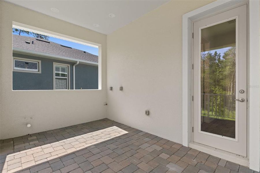 Exterior details and patio area of a home in Southern Hills Plantation, Brooksville (Image 28).