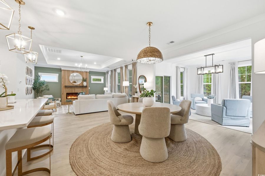 Furnished interior view inside a new home in Westwood Reserve, Conway (Image 12).