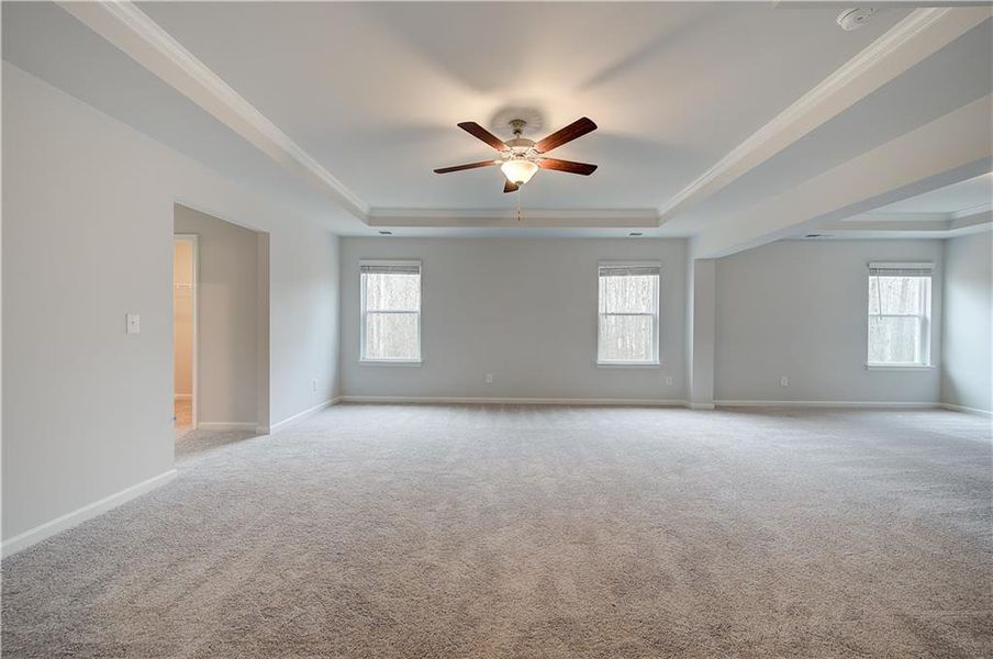 Spacious, unfurnished interior of a new home in Trinity Park, McDonough (Image 20).
