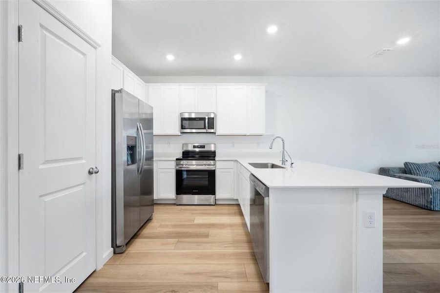 Furnished interior view inside a new home in , Orange Park (Image 15).