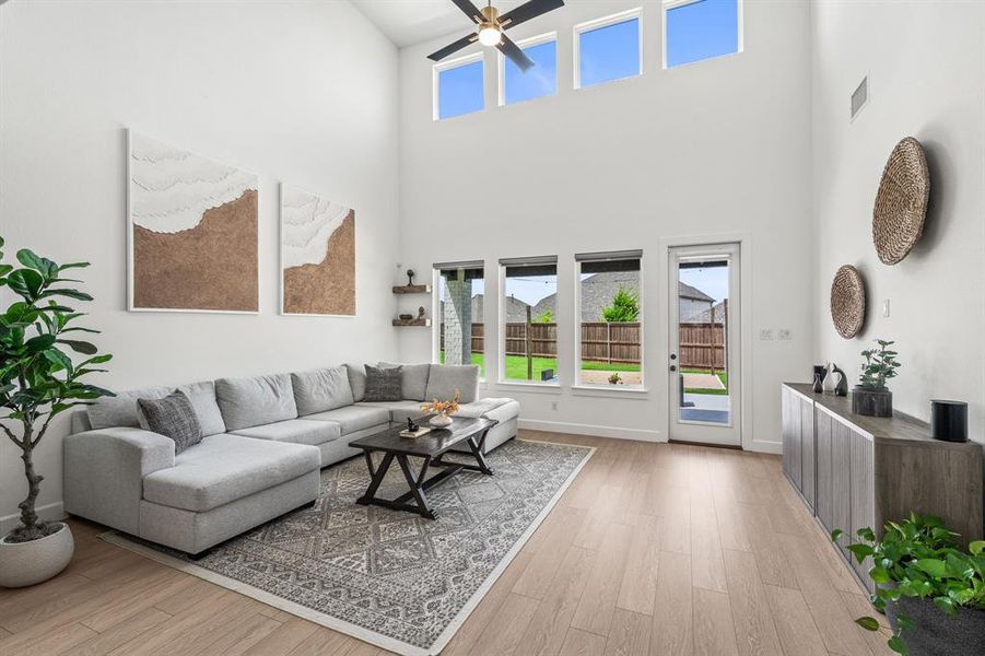 Furnished interior view inside a new home in , Celina (Image 12).