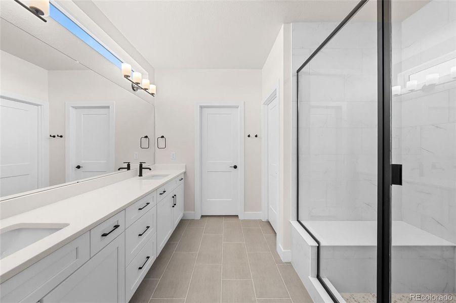 Furnished interior view inside a new home in , Littleton (Image 15).