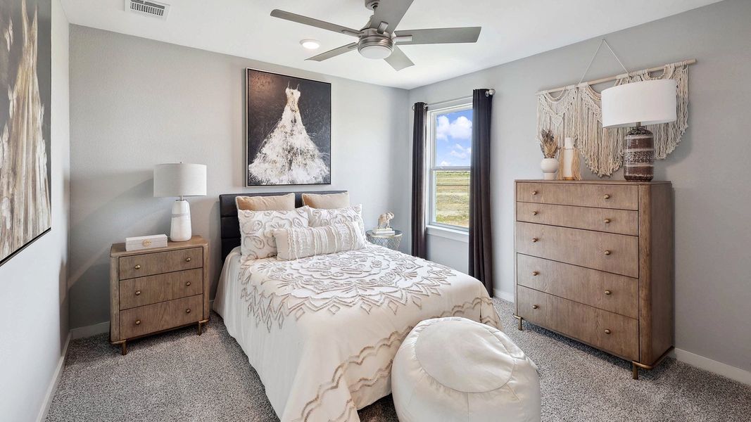 Representative furnished interior of a home built from the Latitude by DRB Homes in Bel Air Village, Sherman (Image 13).