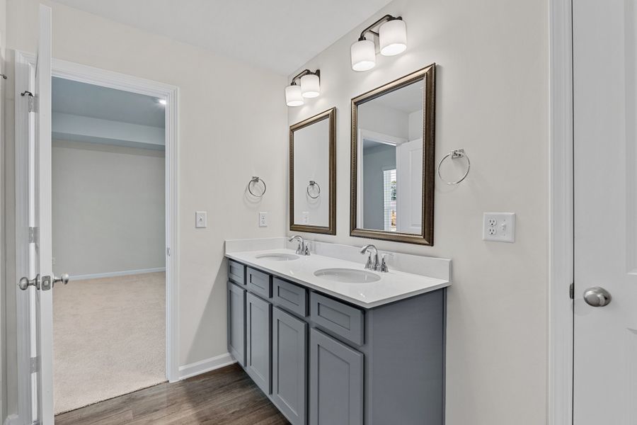 Furnished interior view inside a new home in Forts Ridge, Pelion (Image 10).