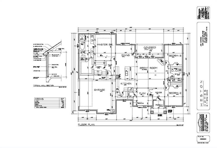 2D floor plan layout of this home in , Azle, TX (Image 3).