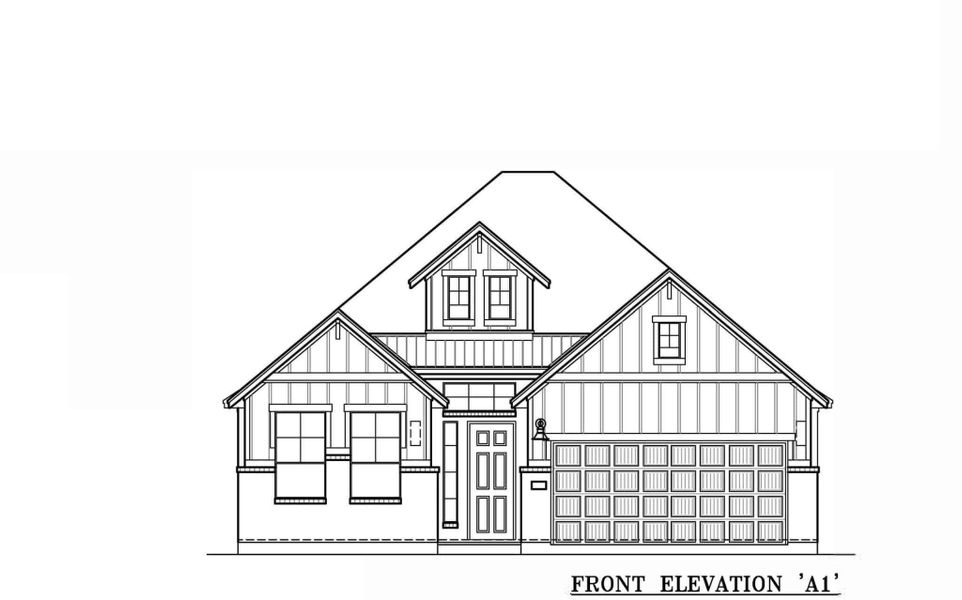 Exterior rendering of this home design in Beacon Point, Texas City, TX (Image 5).