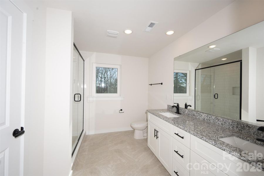 Furnished interior view inside a new home in , Hickory (Image 7).