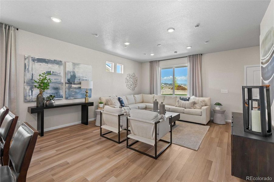 Furnished interior view inside a new home in , Aurora (Image 7).