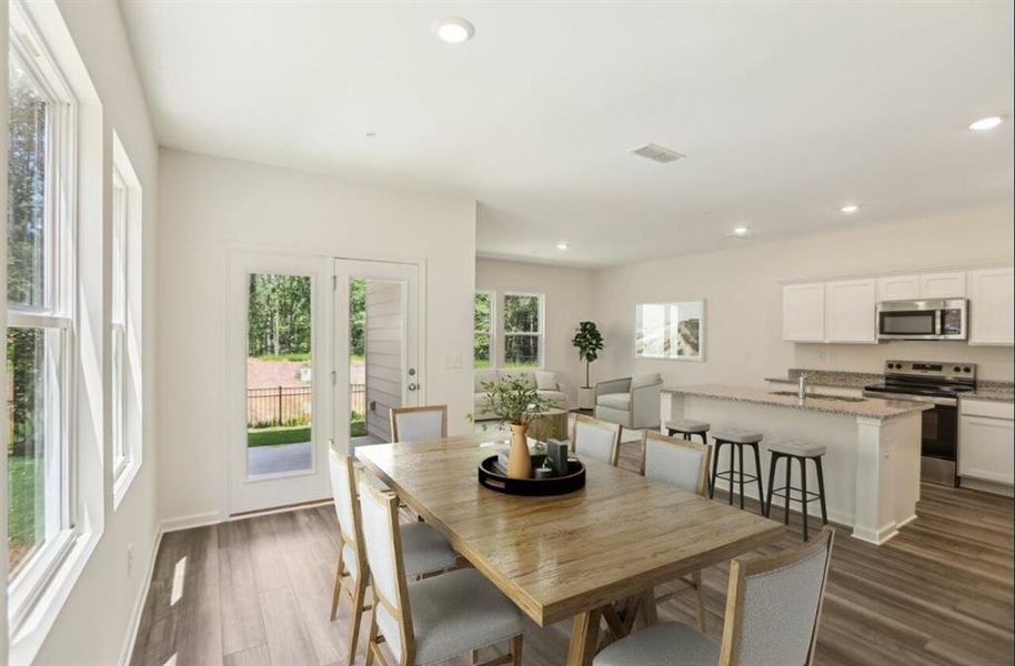 Furnished interior view inside a new home in Kendall Grove, McDonough (Image 6).