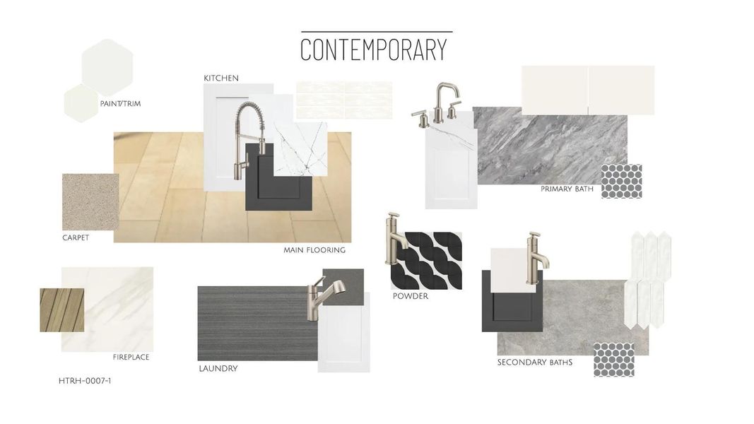 Sample of building materials used in homes in Hilltop Ranch, Leander (Image 4). Sample of building materials used in homes in Hilltop Ranch, Leander (Image 4).