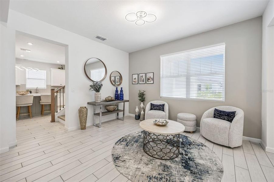 Furnished interior view inside a new home in Waterbrooke, Clermont (Image 6).