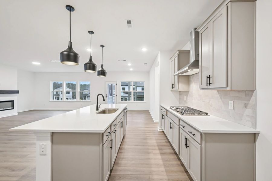 Kitchen featuring the AW Collection® Foundry - Bold surfaces, clean lines, modern edge.