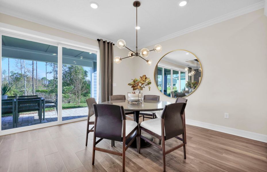 Representative furnished interior of a home built from the Whitestone by Pulte Homes in Seminole Palms, Palm Coast (Image 5).