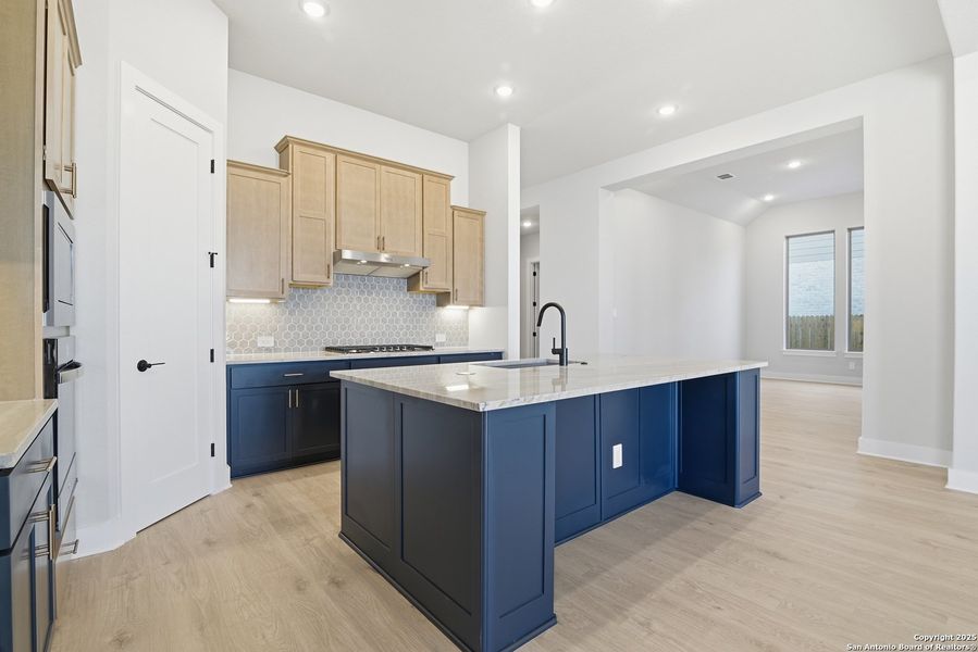 Furnished interior view inside a new home in Haby Hill 50s, San Antonio (Image 18). Furnished interior view inside a new home in Haby Hill 50s, San Antonio (Image 18).