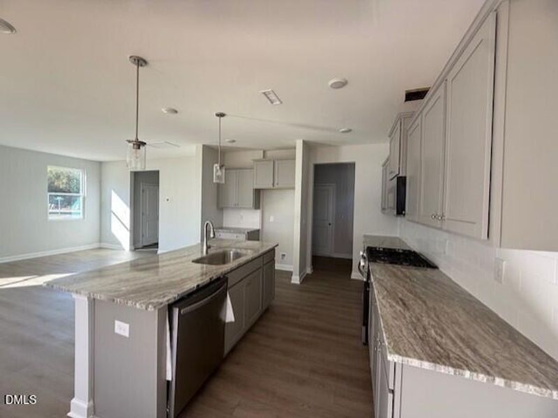Furnished interior view inside a new home in Gregory Village, Lillington (Image 4).
