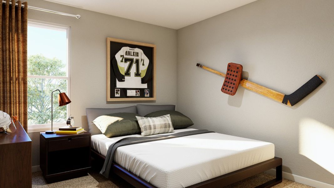 Representative furnished interior of a home built from the The Sienna - April Sound by Legend Homes in Lake Conroe Area Homes, Montgomery (Image 24).