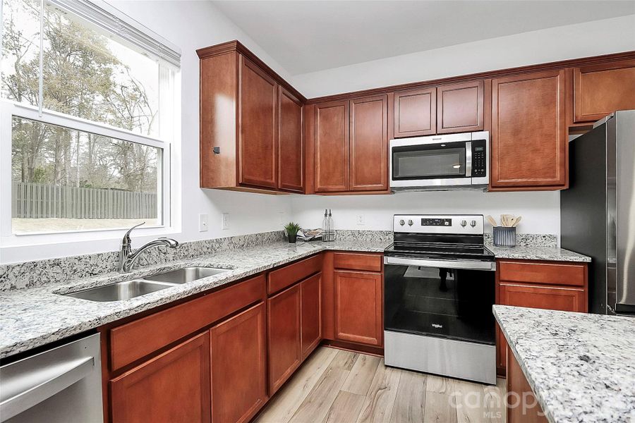 Furnished interior view inside a new home in Sunbriar, Charlotte (Image 34).
