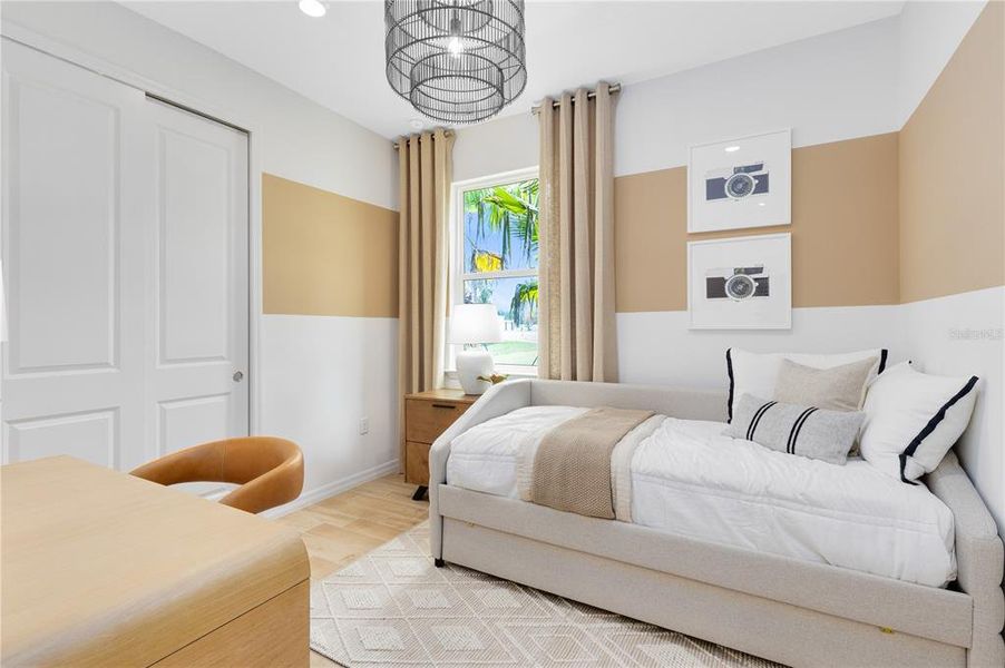 Furnished interior view inside a new home in Sunrise Estates, West Melbourne (Image 16).