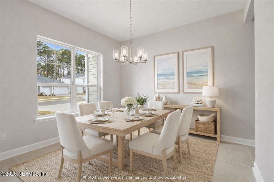 Furnished interior view inside a new home in , Yulee (Image 7). Furnished interior view inside a new home in , Yulee (Image 7).