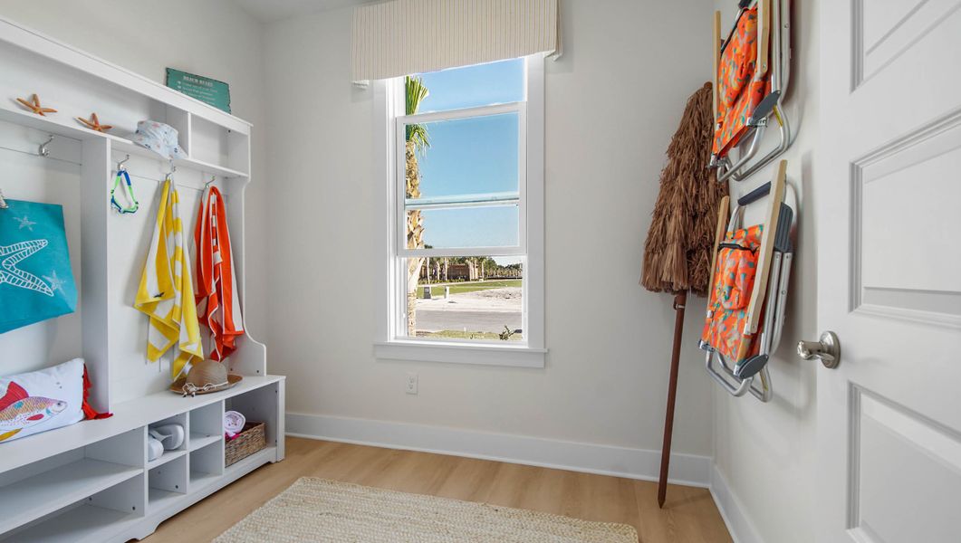Furnished interior view inside a new home in Parkside, Santa Rosa Beach (Image 7).