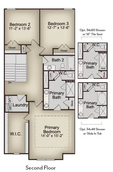 2D floor plan layout of this home in Porter Reserve, Decatur, GA (Image 3). 2D floor plan layout of this home in Porter Reserve, Decatur, GA (Image 3).
