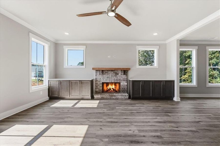 Spacious, unfurnished interior of a new home in , Statham (Image 27).